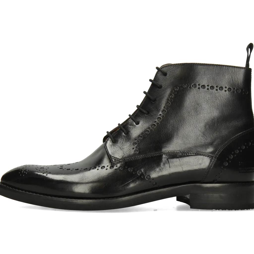 Melvin & Hamilton Bobby 9 Noir Discount