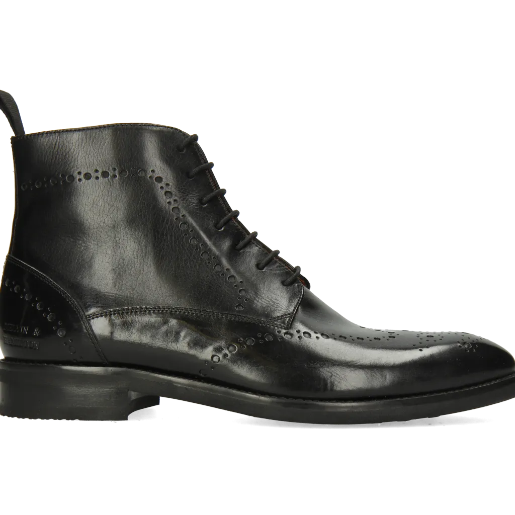 Melvin & Hamilton Bobby 9 Noir Discount