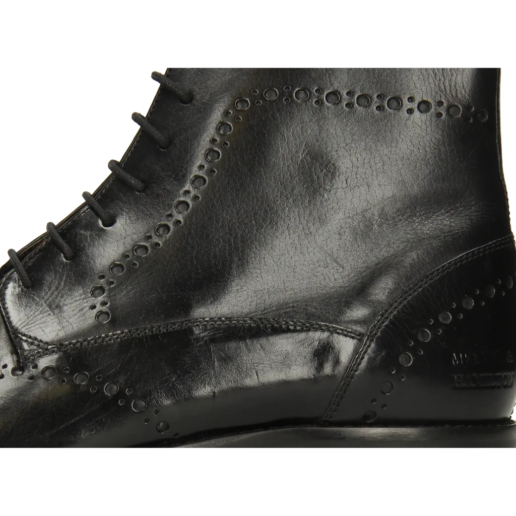 Melvin & Hamilton Bobby 9 Noir Discount