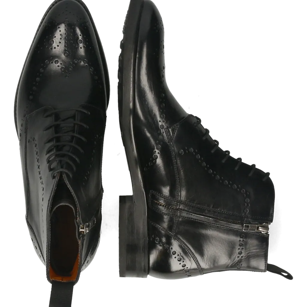 Melvin & Hamilton Bobby 9 Noir Discount