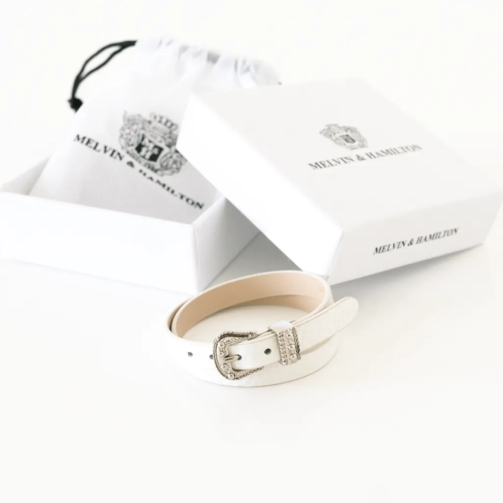 Melvin & Hamilton Ines 1 Blanc Discount