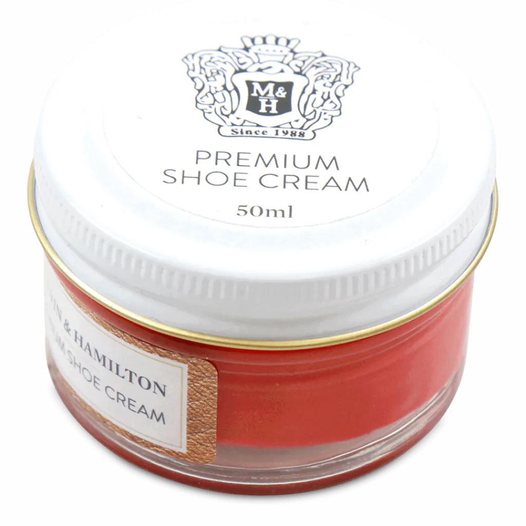 Melvin & Hamilton Red Minimum Cream Rouge New
